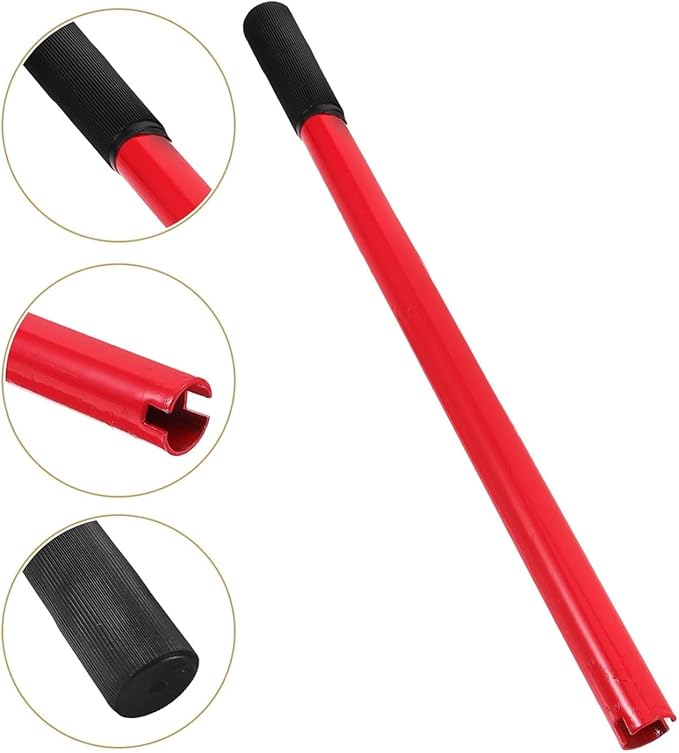 Jack Handle,Floor Hydraulic Bottle Big Red Vertical Car Handle Replacement, with Handle Sleeve（20 tons-32 tons）