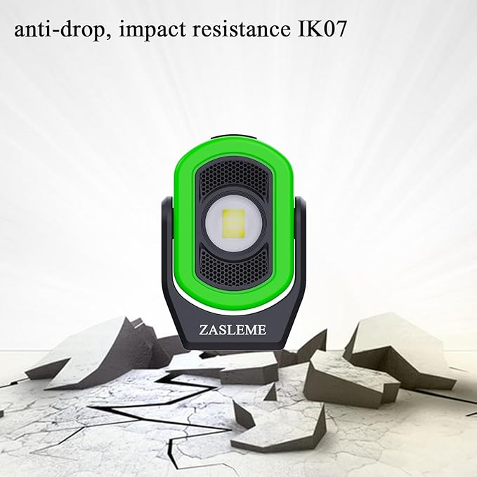 Upgrade 780 Lumens Little Cyclopia LED Rechargeable Magnetic Work Light,Waterproof Grade IP65,Anti-drop Impact Resistance IK07,USB Rechargeable Work Lights for Mechanics Workshop