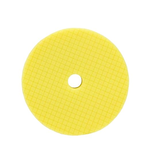 Maxshine 6" Universal Cross Cut Polishing Foam Pad – Hook & Loop – DA & Rotary Polisher Compatible – Scientifically Designed Cross Cut for Heat Control & Efficient Compound Delivery