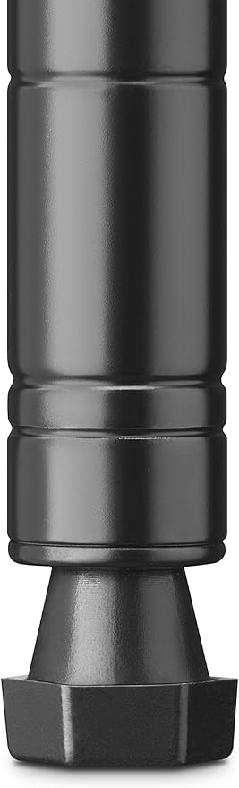 Whitmor 1 Tier Supreme Stacking Shelving Unit, Wire Metal Home Storage Organizer, 15" L x 14" W x 15" H, Black