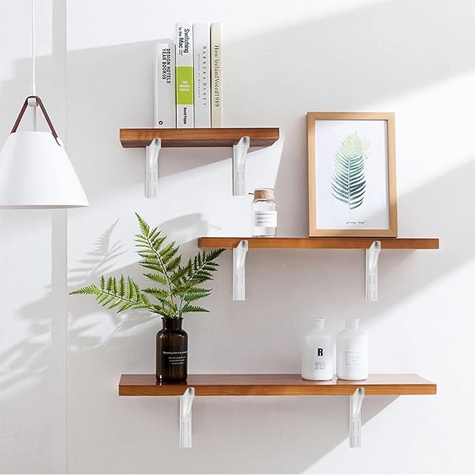 6‑Pack Dual‑Track Wall Shelf Rails – 47.5 in / 120 cm Heavy‑Duty Upright Standards for Adjustable Shelving in Pantries, Closets, Garages (White)