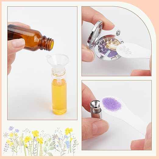 NBEADS Mini Funnel Set for Cremation Jewelry Filling, Small Bottles Funnel Filler Kit Jewelry Ashes Fillers Funnel for Urn Preservation Jewelry Filling Ashes Pendant Necklace Liquid Transfer