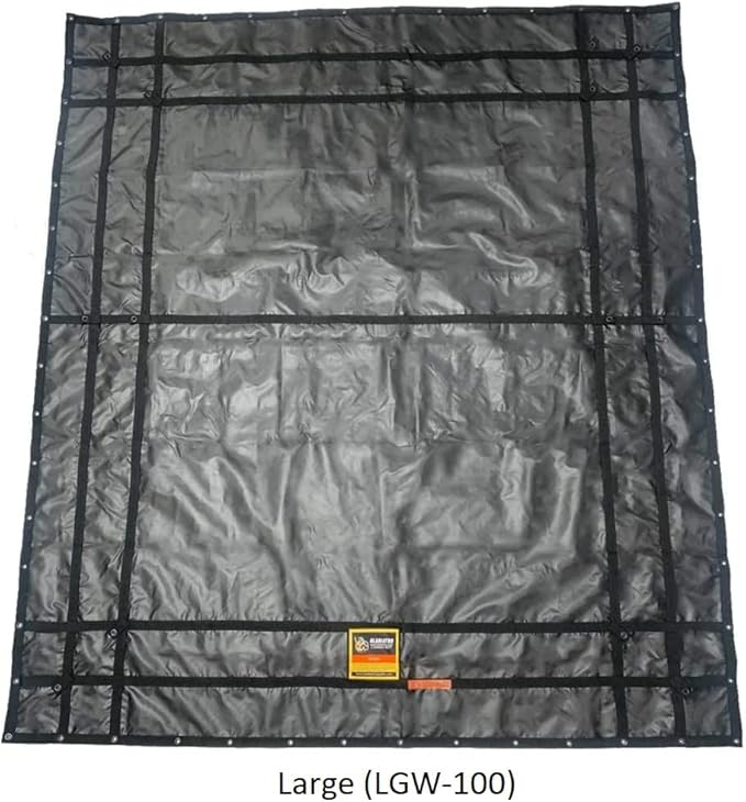 Waterproof Gladiator Cargo Net- Heavy Duty Truck Cargo Net Tarp (LGW-100) Medium: 8.75' x 10'