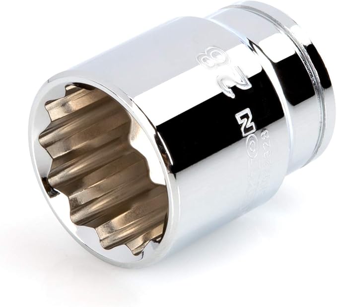 TEKTON 1/2 Inch Drive x 28 mm Shallow 12-Point Socket | SHD22328
