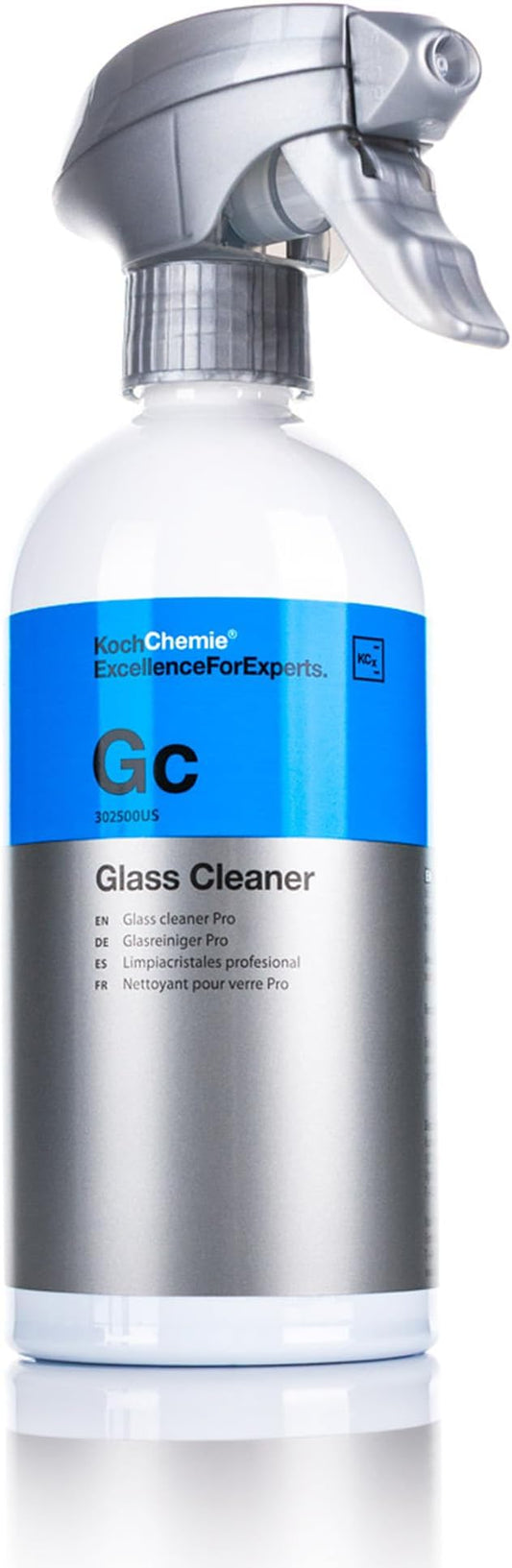 KOCHCHEMIE Glass Cleaner - Effortlessly Removes Stubborn Dirt, Oil, Grease, Insects, and Residues; Ready-To-Use Streak-Free Formula; Gloss and Smoothness Additive; Fresh Fragrance (500 milliliters)