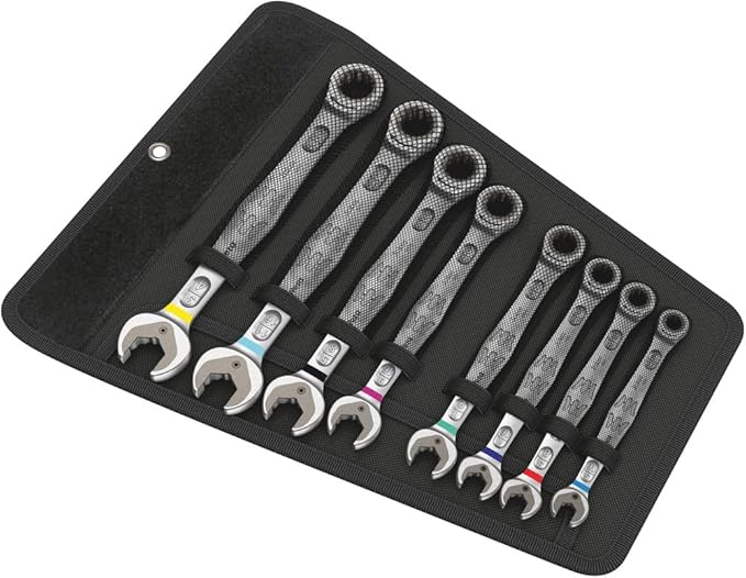 Wera 05020012001 Joker Set Imperial Combination Wrench-Set, 8 Pieces
