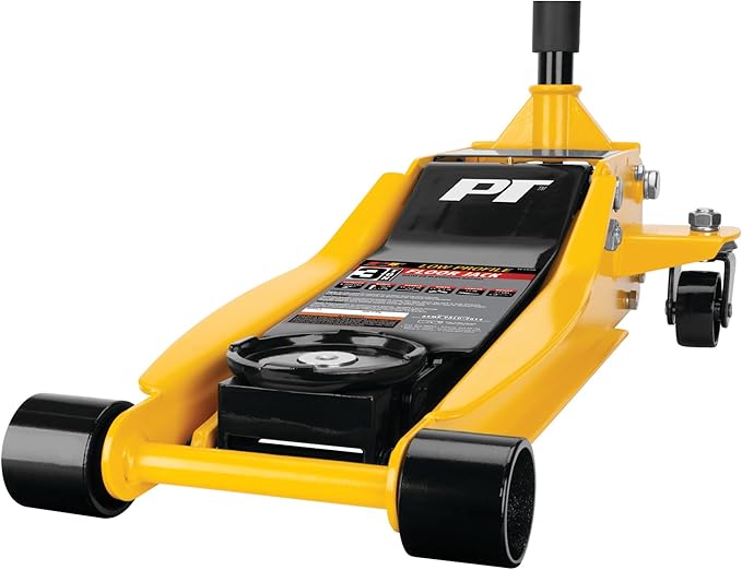 Performance Tool W1626 3 Ton Rapid Lift Low Profile Floor Jack (3-1/4 to 20-Inch Lift Range)