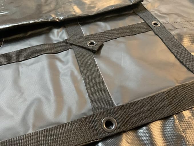 Waterproof Gladiator Cargo Net - Heavy Duty Truck Tarp (7.3' x 9.3' (for 5x8 ft Trailers))