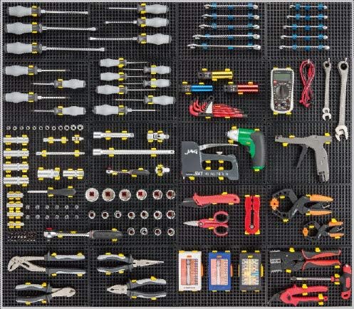 Plastic Hanging Hooks 2 inch / 50 mm 10 Pcs - Accessory for Organizer Genie Pegboards to Organize Tools