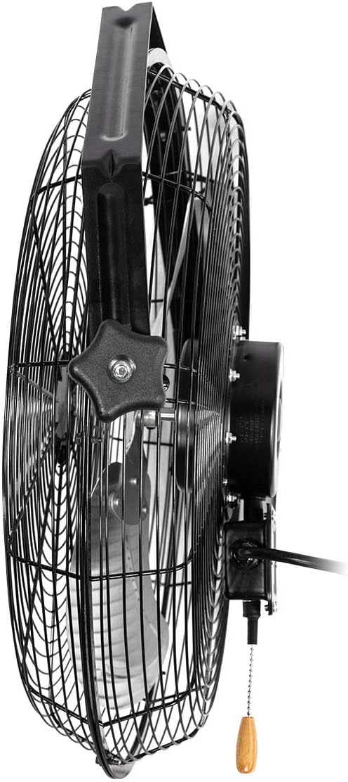 Maxx Air Wall Mount Fan | 18" Commercial Grade Fan for, Garages, Shop, Barns and Patios for Indoor Use | Easy Operation and Powerful 1,450 CFM | Residential Wall Mount