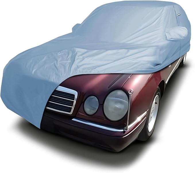 iCarCover Premium Car Cover for 1986-1992 Mercedes-Benz 300TE, 300CE, 300E, 300TE-24 Heavy Duty Waterproof All-Weather Automobiles Custom Fit Indoor Outdoor UV Snow Protection Covers