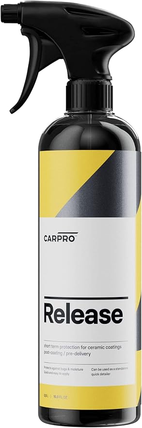 CARPRO Release - Ceramic Coating Post Coating or Quick Detailer Spray, Wax-Based Nano-Sealant - 500mL with Sprayer (17oz)