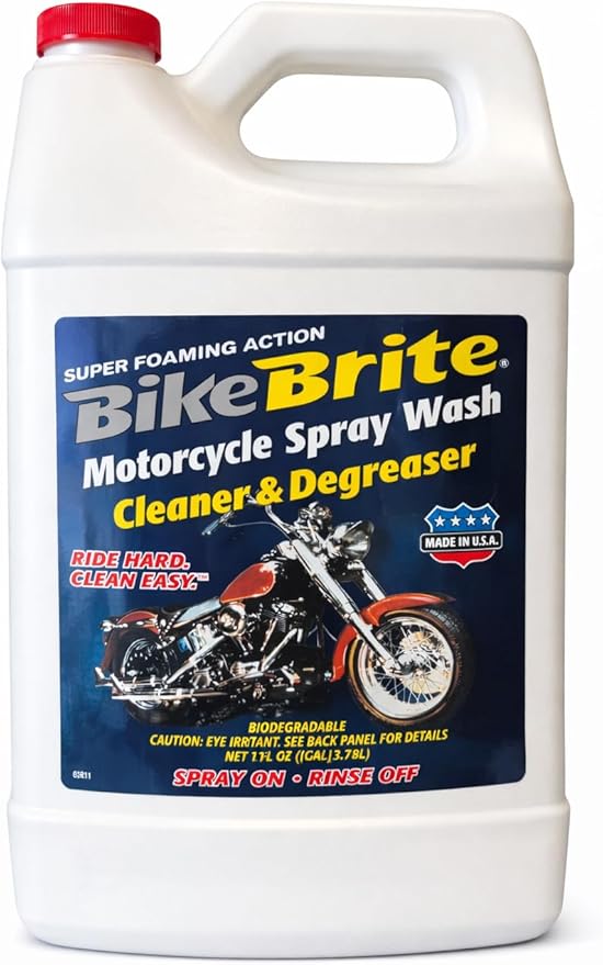 Bike Brite MC441G Motorcycle Spray Wash - Blue (1 Gallon)