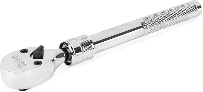 Titan 12184 1/4-Inch Drive x 6-1/2-Inch to 9-1/2-Inch 72-Tooth Extendable Ratchet