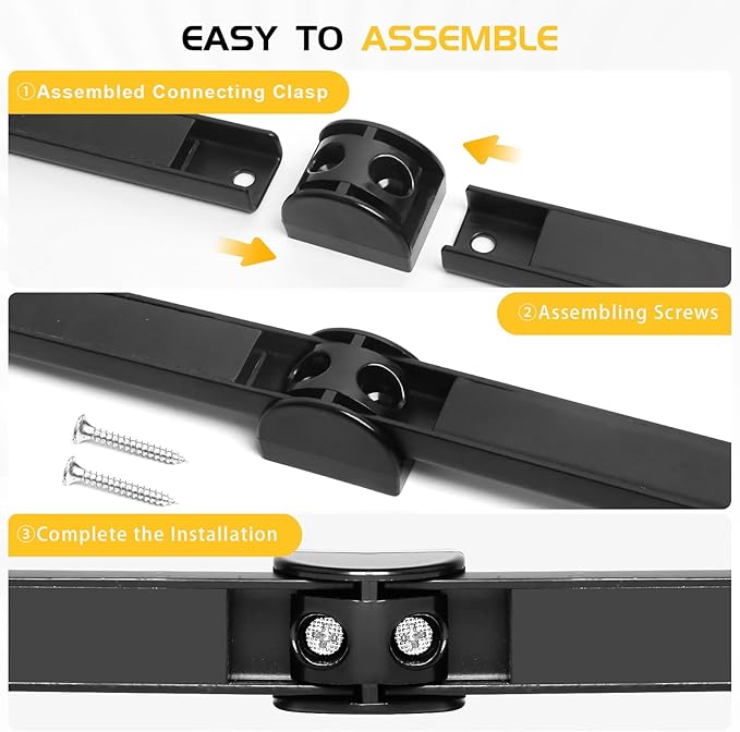 DGSL Magnetic Tool Holder Strip 5 Pack, 24 In Heavy Duty Tool Organizer Magnetic Strip, Tool Magnet Bar For Garage Tool Organization