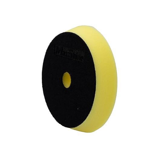 Maxshine 5” Universal High Pro Foam Pad Set – Compatible with DA & Rotary Polishers – Professional Detailing Pad for Heavy Cutting, Cutting, Polishing, & Finishing – Hook & Loop Backing