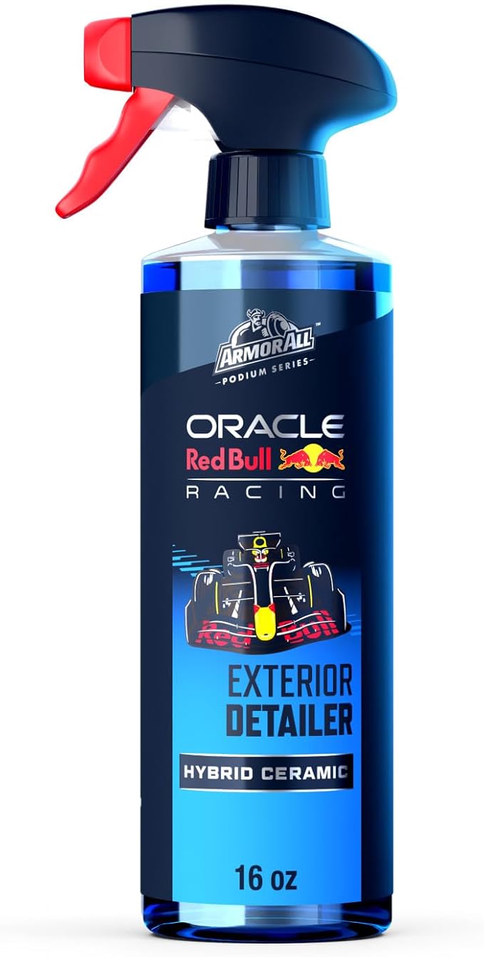 Armor All Podium Series Hybrid Ceramic Exterior Detailer Spray, 16 fl oz, Hydrophobic Car Detailing Spray Developed in Collaboration With Oracle Red Bull Racing