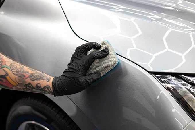 The Rag Company Gtechniq CSL Ceramic Coating & EXO 30 ml No Soak Coating Applicator Kit Bundle