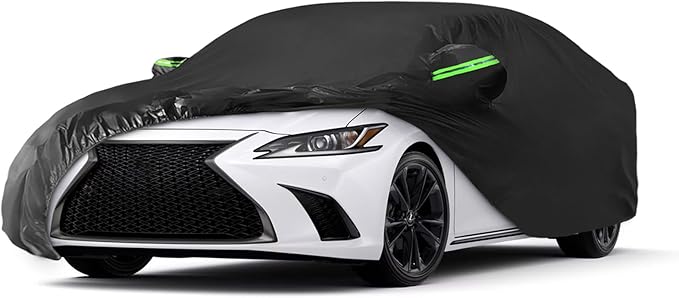 Proadsy Car Cover Custom Fit for 2019-2025 Lexus ES ES300 330 350, Waterproof All Weather for Automobiles, Full Exterior Cover Rain Snow Sun Protector Indoor Outdoor Car Cover