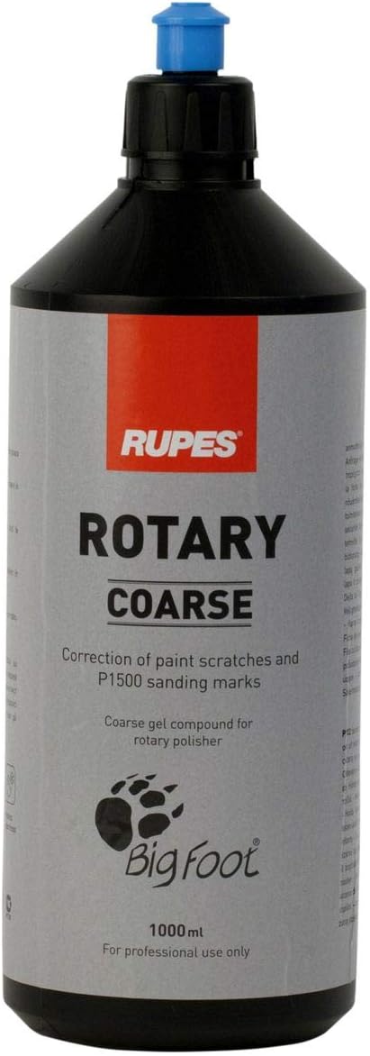 RUPES Coarse Rotary Polisher 1pk - Polishing Compounds for Rotary Polishers, Rotary Polish for Buffer Machine Pad
