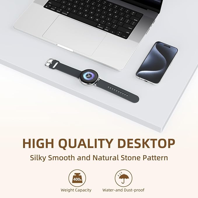 Universal Solid One-Piece Wood Table Top, 60"x24"x1" Workbench Top - Rectangular Particle Board for Standing Desk, Home Office Desk Countertop DlY, Washer Dryer, Coffee, Bar Tabletop