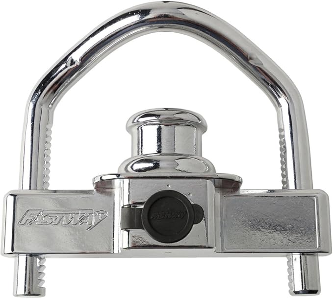 Fastway Fortress 86-00-5015 Maximum Security Universal Coupler Lock for 1 7/8 Inch, 2 Inch and 2 5/16 Inch Couplers