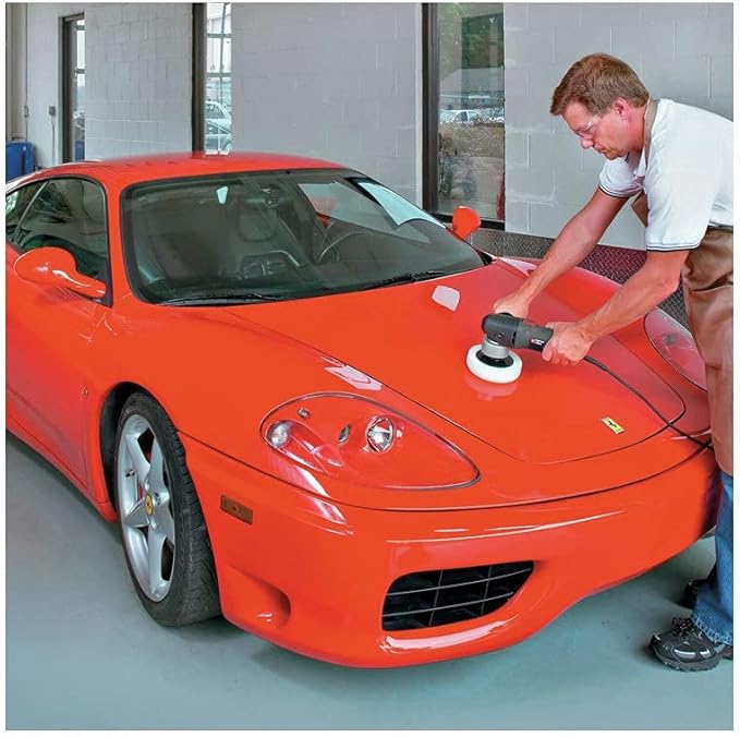 PORTER-CABLE Buffer Polisher, Car Polisher for Car Detailing, 6-Inch, Orbital, Variable Speed (7424XP)