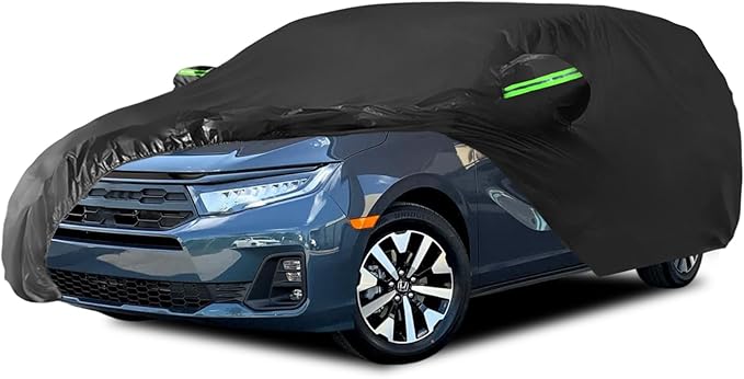 Proadsy Car Cover Custom Fit for Honda Odyssey Minivan 1999-2025 2026, Waterproof All Weather for Automobiles, Full Exterior Cover Rain Snow Sun Protector Indoor Outdoor Car Cover