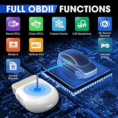 Autel MaxiAP AP200 OBD2 Scanner Bluetooth, Wireless OBD II Diagnostic Tool
