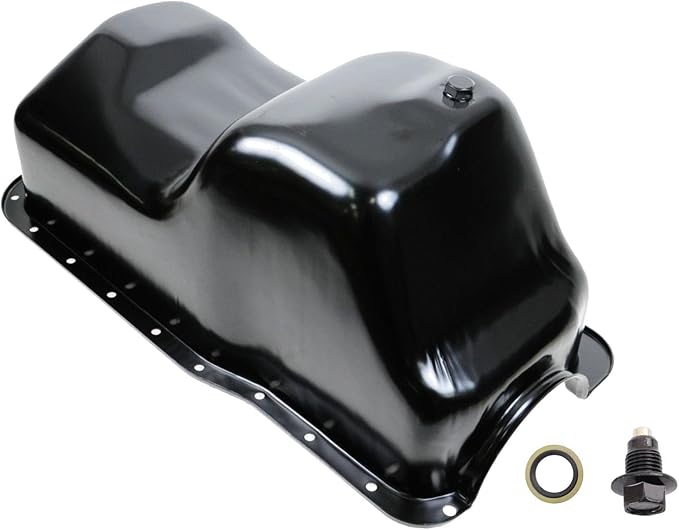 TRQ Engine Oil Pan Compatible with 88-97 Ford
