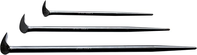 Mayhew Tools - MA60150 60150 3-Piece Ladyfoot Bar Set Black