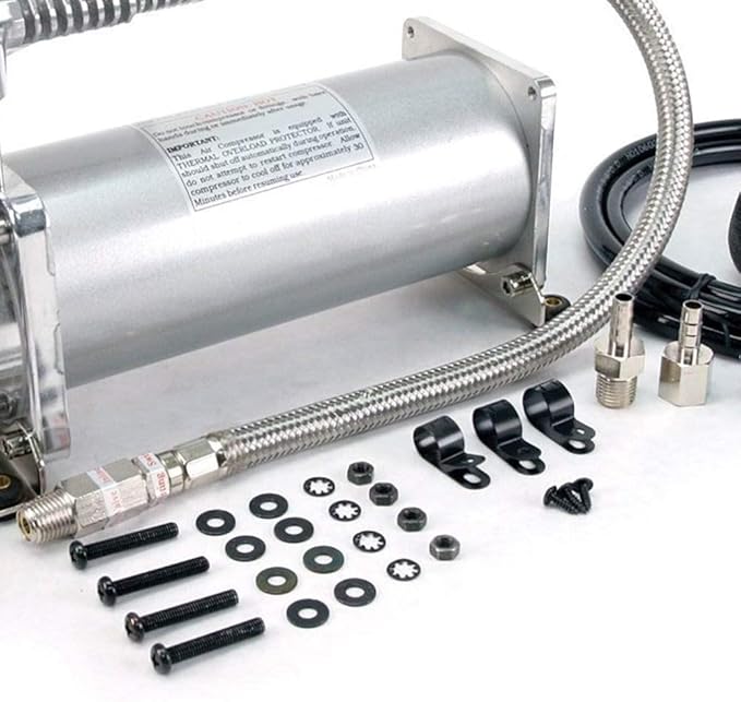 Viair 45040 450C Air Compressor Kit & 93940 40 Amp Air Compressor Relay for 12 Volt compressor, Black
