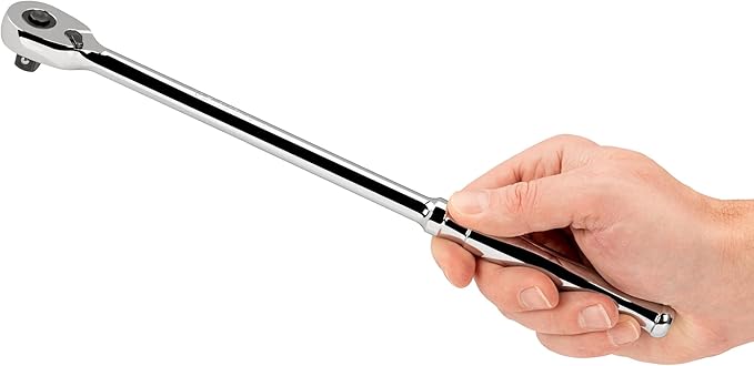 TEKTON 3/8 Inch Drive x 12 Inch Quick-Release Long Ratchet | SRH11112