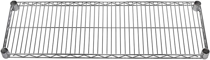Shelving Inc. 12" d x 36" w Chrome Wire Shelving with 2 Tier Shelves, Weight Capacity 800lbs Per Shelf