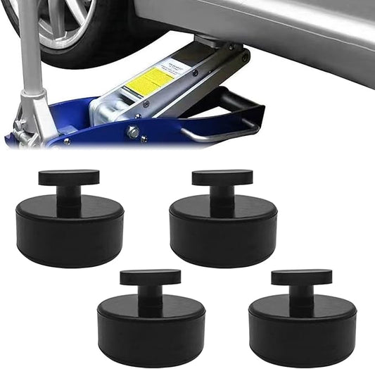 4Pcs Jack Pad Jacking Lift Pad Compatible with Chevrolet Corvette C5 C6 C7, Rubber Lift Point Adapter Jack Pucks Vehicles Accessories-Durable Rubber Jacking Lift Puck Set - Jack Pad Kit