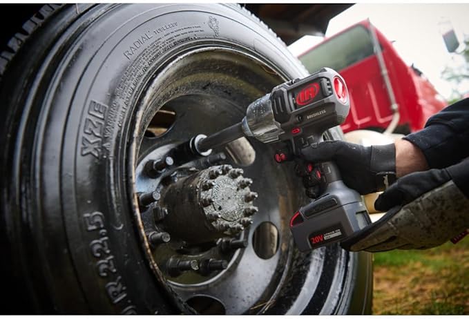 Ingersoll Rand W8571 3/4" 20V Cordless Impact Wrench Bare Tool, 2000 ft-lb Torque, 6" Extended Anvil, Friction Ring Thru-hole, Pistol