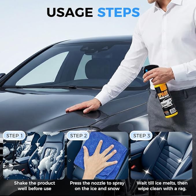 Ceramic Coating for Cars Polish,300ml Shine Car Wax Coating Spray,Easy to Spray Auto Paint Protection, Spray Wax Washes Car Paint Sealant (1PC)