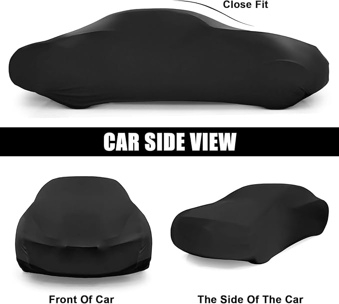 Car Cover Indoor Compatible with Ford Thunderbird 2002-2005,Stretch Satin Dust-Proof Protection Ultimate Custom Full Car Cover for Underground Garage, Car Show
