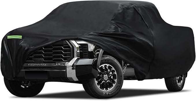 Car Cover Custom Fit for Toyota Tundra 5.5Ft Bed 2000-2026, Migaven Waterproof Full Exterior Cover Sun Rain Protection with Door Zipper (Not Include Mirror Pocket)