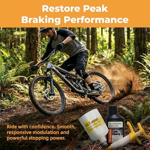 Hydraulic Brake Bleed Kit for Shimano & Magura, Mineral Oil 150 mL