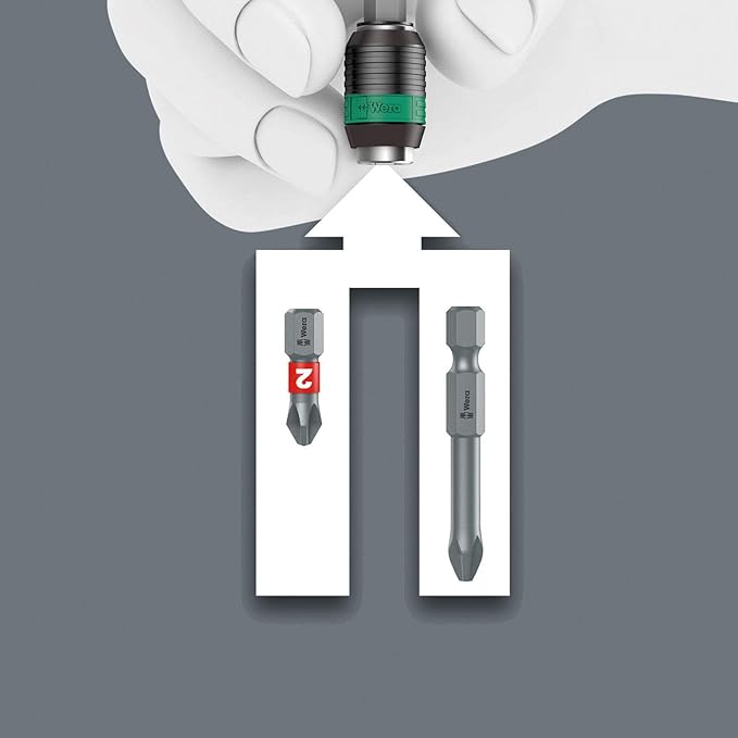 816 RA HAND-HELD BIT HOLDER WITH RATCHET FUNC.