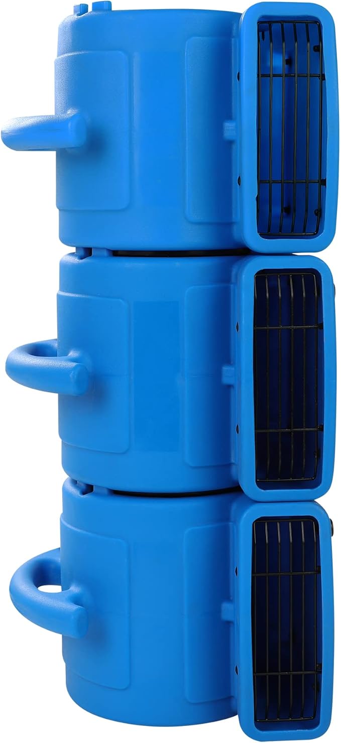 MOUNTO 1/8HP 600cfm Air Mover Floor Dryer Utality Fan Blower