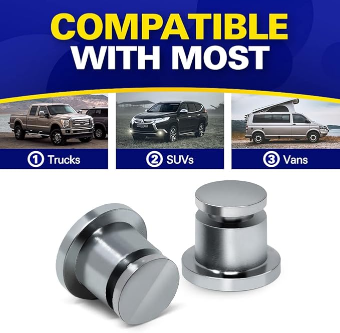 HitchSafe HS7020 Nickel Cadmium Hitch Bolt - Pair