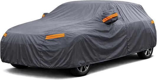 Coverlex Hatchback Car Cover Universal Fit for Dodge Caliber, Mazda 3 Hatchback, Toyota Corolla Hatchback, Honda Civic Hatchback, Subaru Impreza Hatch, Audi A3 Sportback