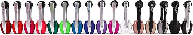 Peeps Glasses Cleaner - for Eyeglasses, Reading Glasses, and More - Lens Cleaner with Carbon Microfiber Tech-Injected Purple-3 Count (Pack of 1)