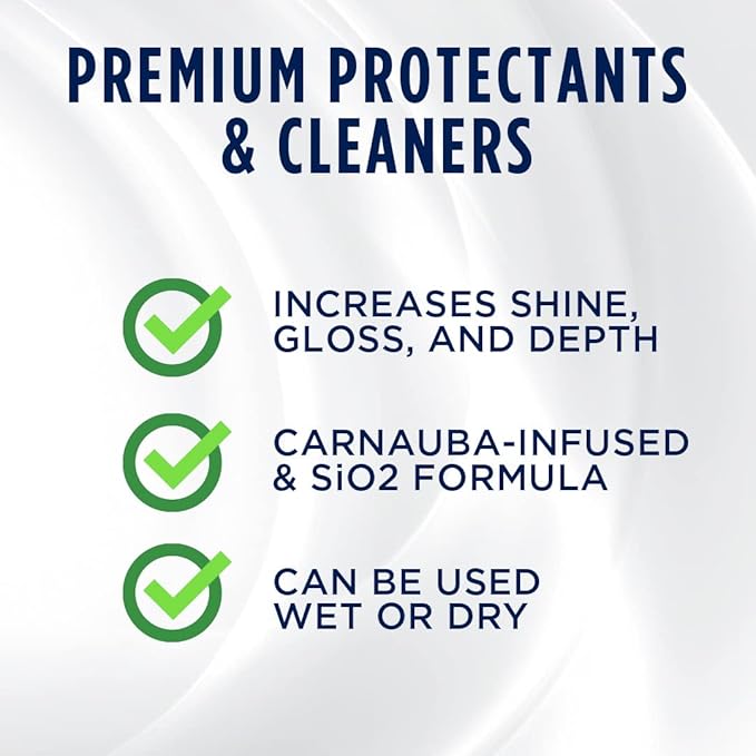 303 Products (30265 Slick Shine Ceramic Detailer - SiO2 and Carnauba Infused Ceramic Coating - Premium Ceramic Detailing Spray - Increases Shine and Gloss - Works on Paint, Glass, and Wheels - 16Oz