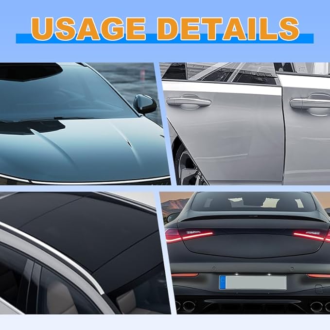 Car Coating Spray, Quick Effect Coating Agent, Oil Film Emulsion Glass Cleaner, Polish Spray Waterless Wash Wax for Scratches (1PC+Sponge+Cloth)