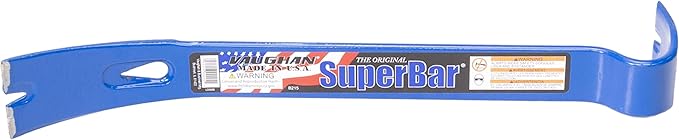 VAUGHAN Superbar, 15 Inch Pry Bar, Nail Puller, Made In The USA, B215, VN45001
