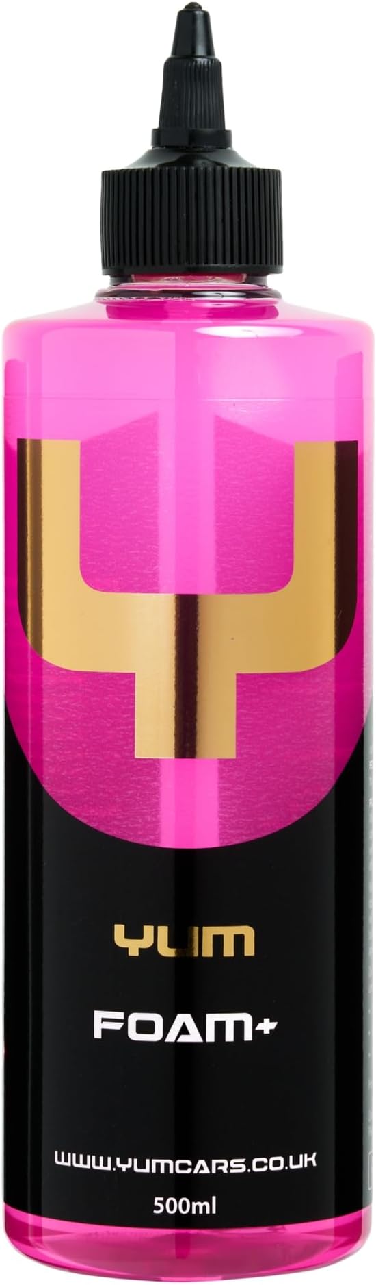 Yum Foam Plus 500 ml - High-Concentrate Resin Ceramic Vehicle Sealant – Gloss Booster, Hydrophobic Protection, 8-12 Weeks Durability, Use on Paint, Glass, Wheels & Plastics