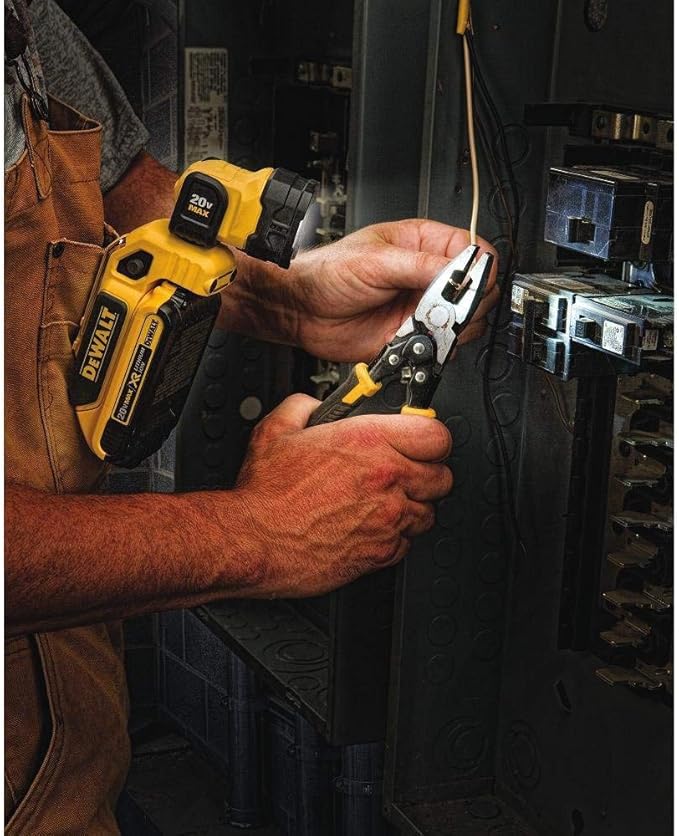 DEWALT 20V MAX LED Work Light Rechargeable, LED Flashlight, Magnetic Flashlight, Freestanding and Clip-On Light, 360 degree pivoting Head, Tool Only (DCL044)